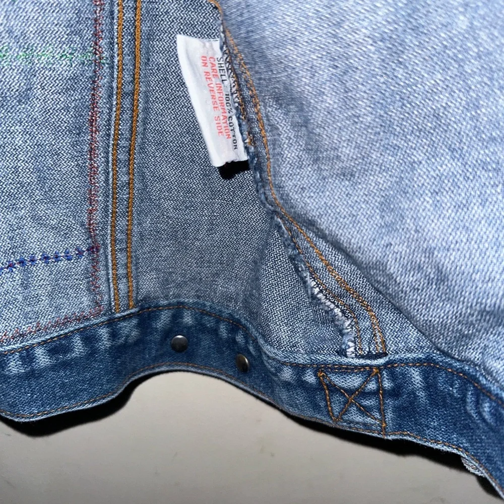 Beautiful embroidered denim jacket - Picture 4 of 5